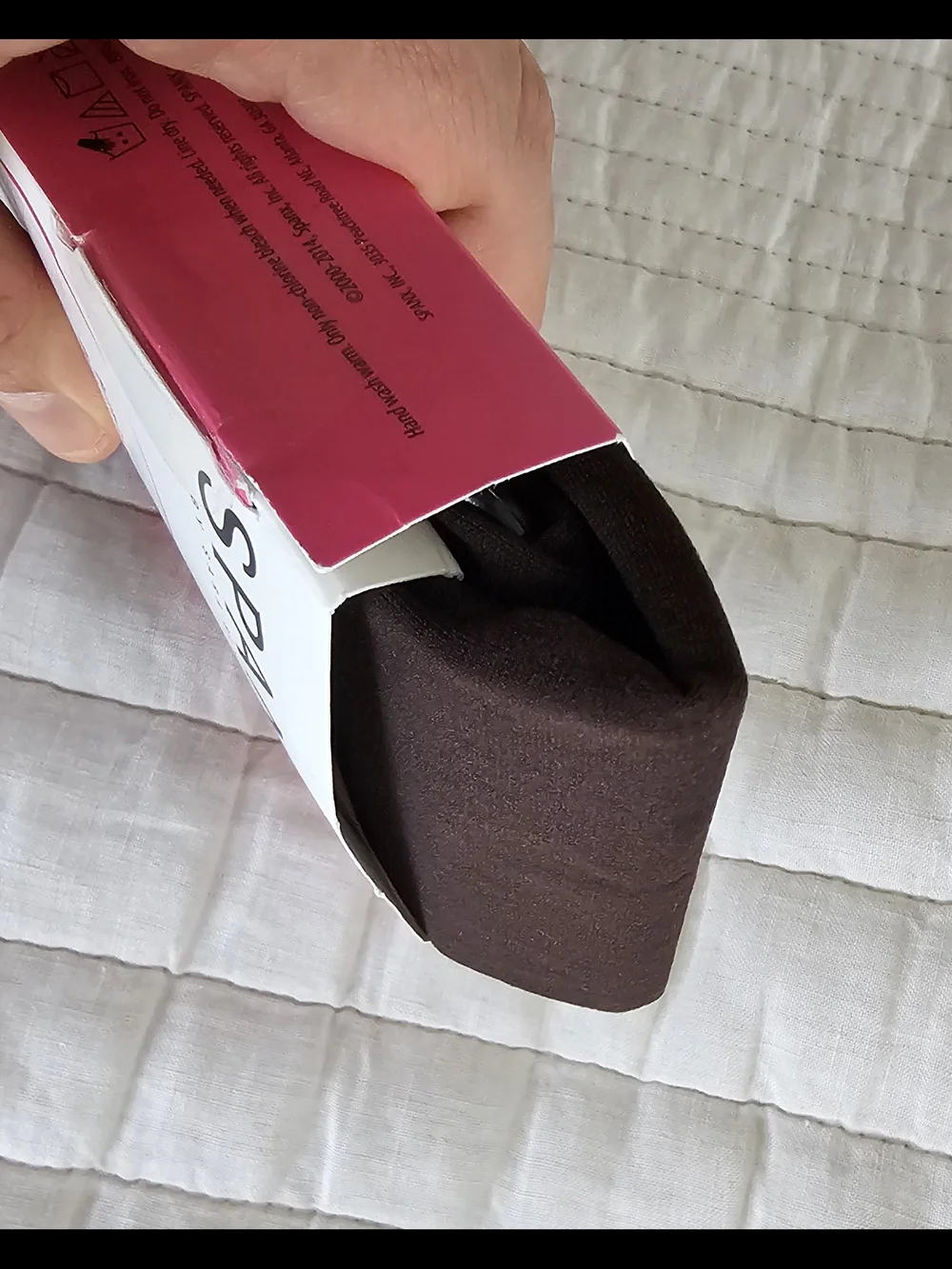NWT SPANX Brown Bittersweet Tight-End Tights Size B Opaque 70 Denier Shaping NIP
